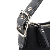 Coach 8K01 Black Signature C Demi Shoulder Bag