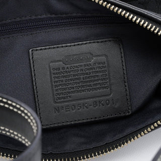 Coach 8K01 Black Signature C Demi Shoulder Bag