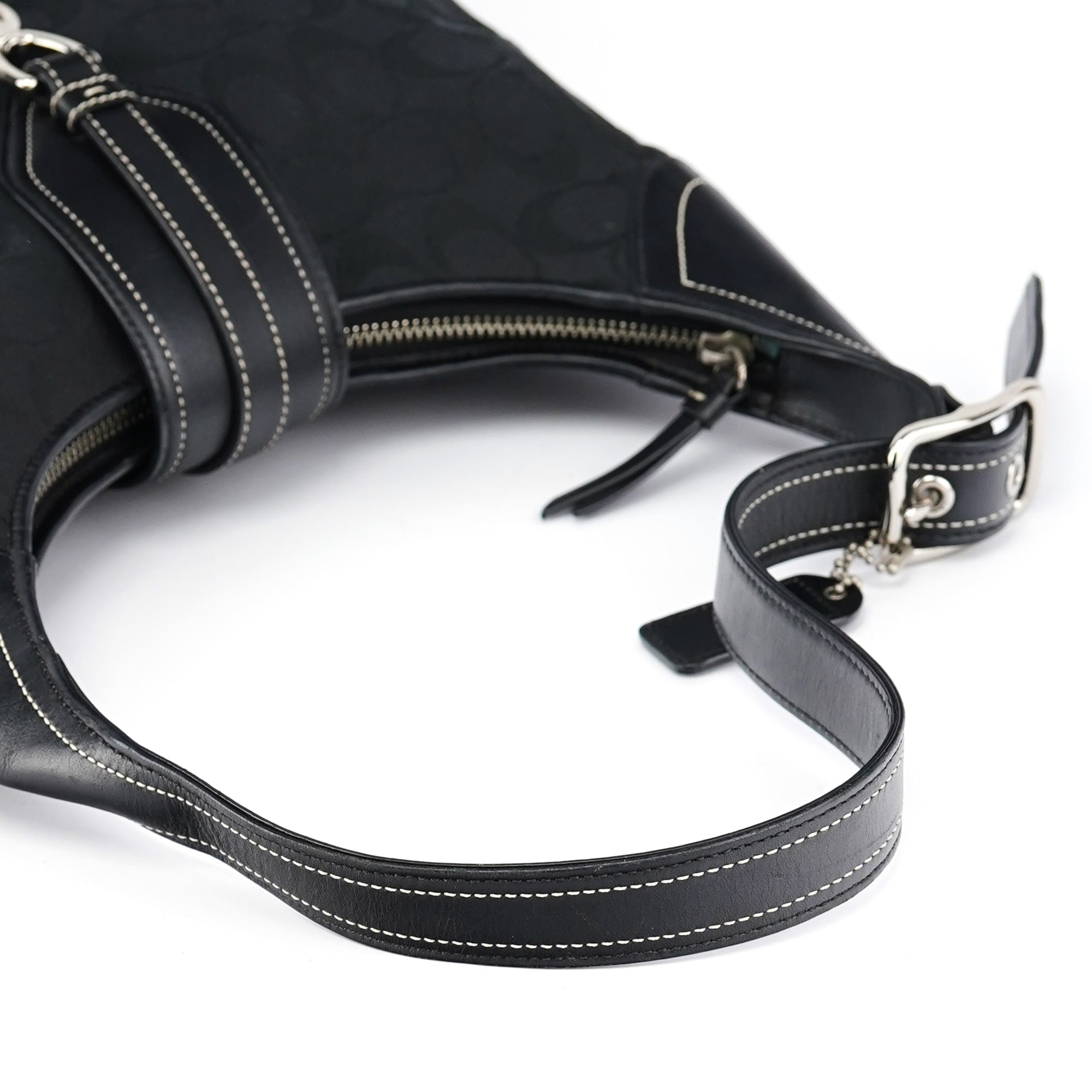 Coach 8K03 Large Black Soho Shoulder Bag