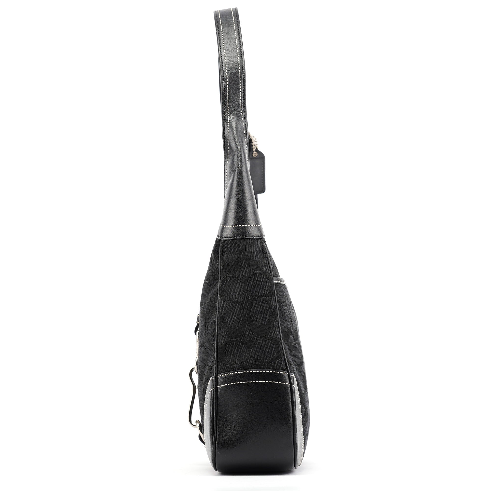 Coach 8K03 Large Black Soho Shoulder Bag