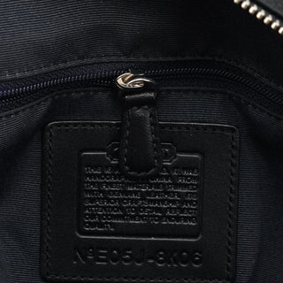 Coach 8K06 Black Signature Hamptons Tote Bag