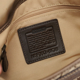 Coach 8K38 Beige Brown Python Soho Shoulder Bag