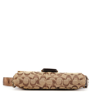 Coach 8K38 Beige Brown Python Soho Shoulder Bag