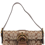 Coach 8K38 Beige Signature C Soho Shoulder Bag