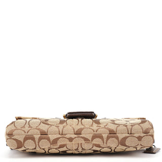 Coach 8K38 Beige Snakeskin Embossed Soho Bag