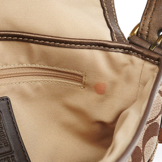 Coach 8K38 Brown Faux Python Soho Shoulder Bag