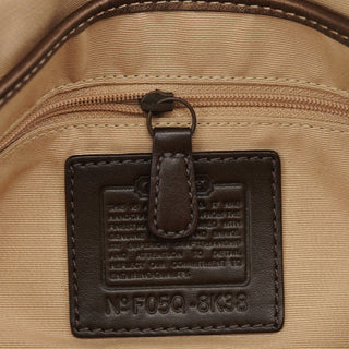 Coach 8K38 Brown Faux Python Soho Shoulder Bag