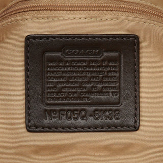 Coach 8K38 Brown Faux Python Soho Shoulder Bag