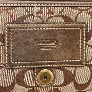 Coach 8K38 Brown Faux Python Soho Shoulder Bag