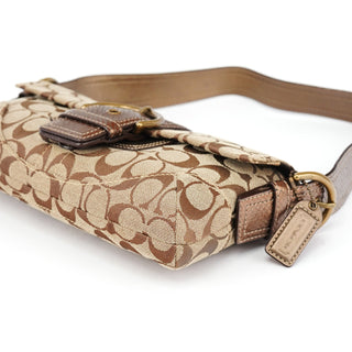 Coach 8K38 Brown Faux Python Soho Shoulder Bag