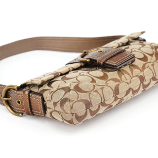 Coach 8K38 Brown Faux Python Soho Shoulder Bag