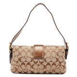 Coach 8K38 Brown Faux Python Soho Shoulder Bag