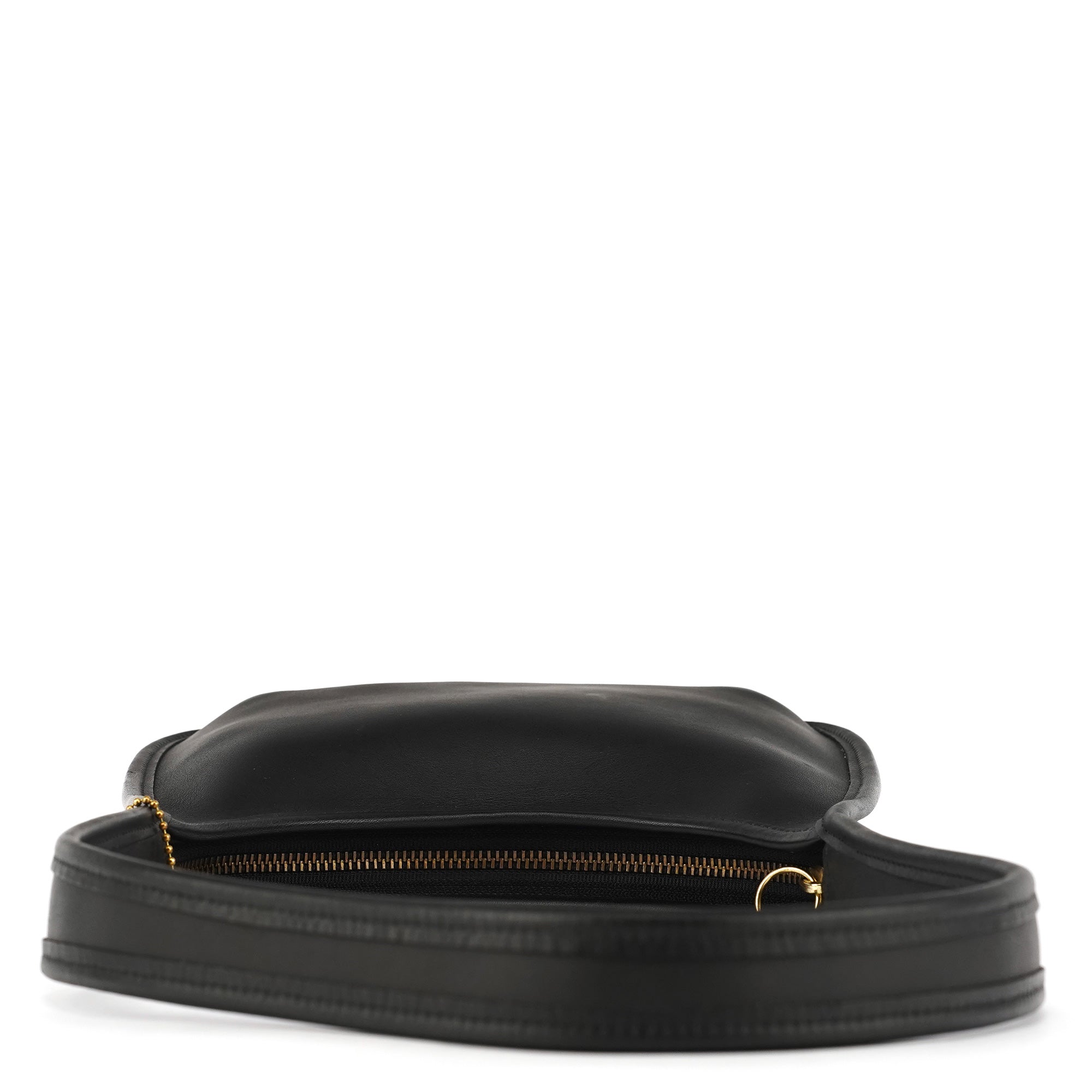 Coach 9020 Sac porté épaule Ergo en cuir noir
