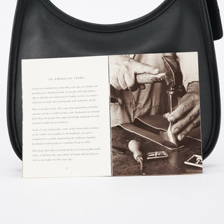 Coach 9020 Black Leather Ergo Shoulder Bag