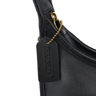 Coach 9020 Black Leather Ergo Shoulder Bag