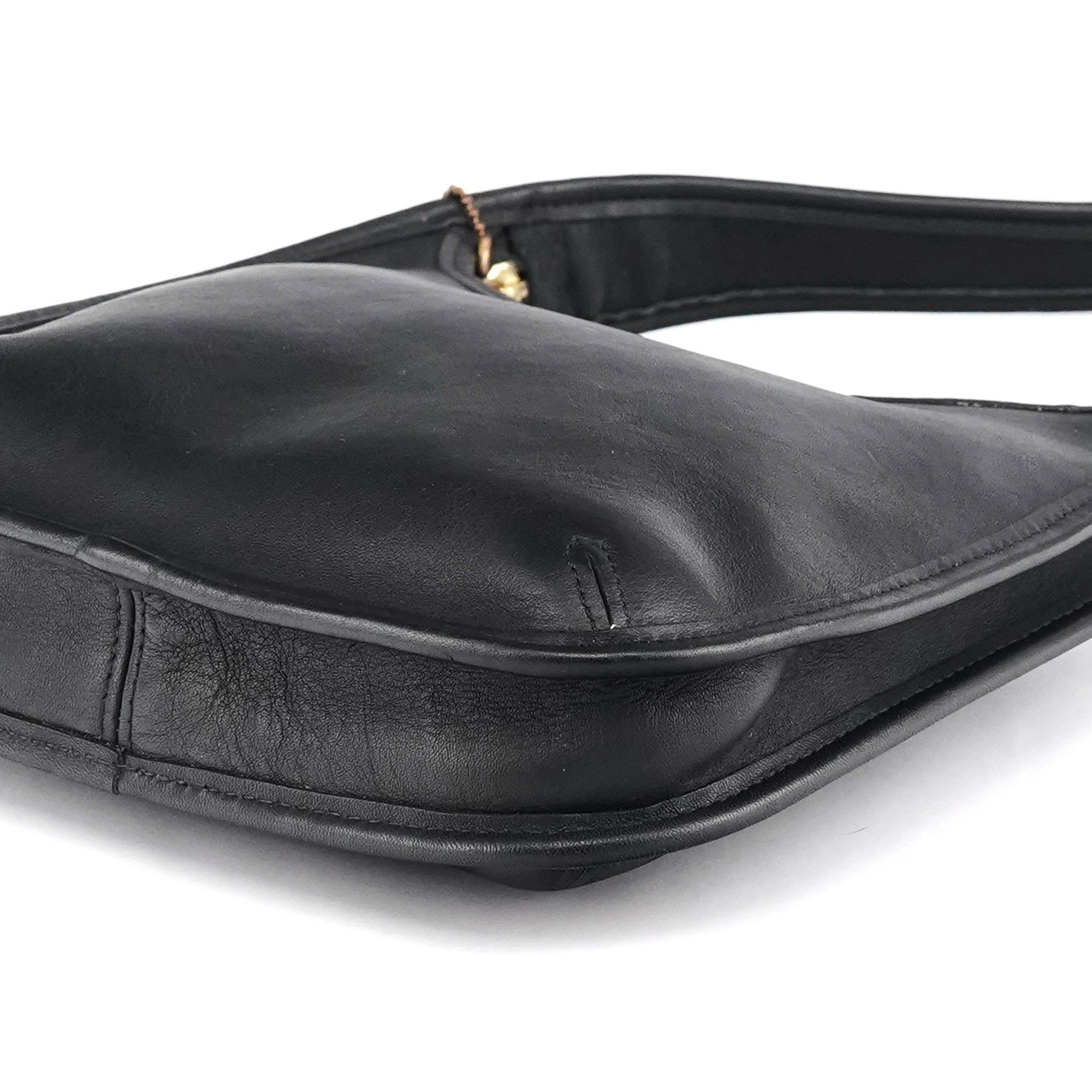 Coach 9020 Sac hobo Ergo en cuir noir