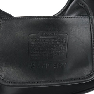 Coach 9027 Black Leather Ergo Mini Shoulder Bag
