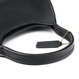 Coach 9027 Black Leather Ergo Mini Shoulder Bag