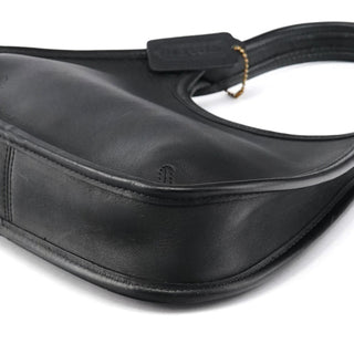 Coach 9027 Black Leather Ergo Mini Shoulder Bag