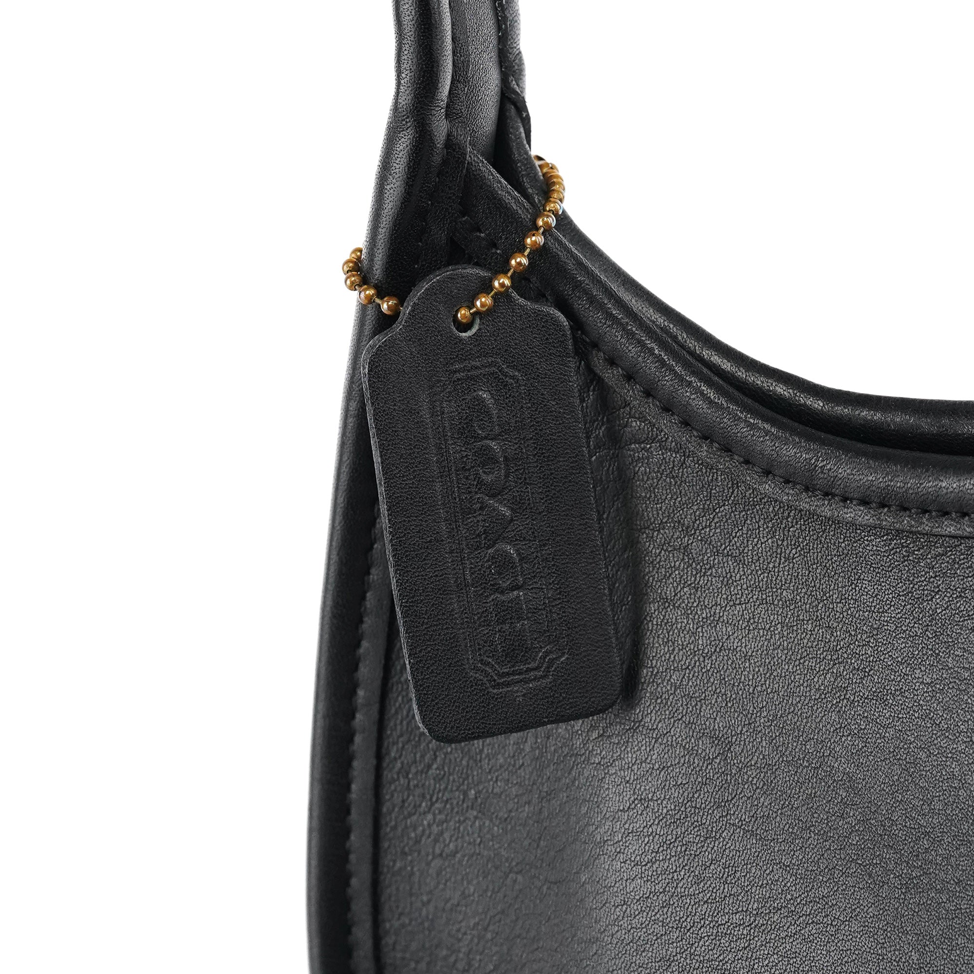 Coach 9027 Black Leather Ergo Mini Shoulder Bag