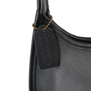 Coach 9027 Black Leather Ergo Mini Shoulder Bag