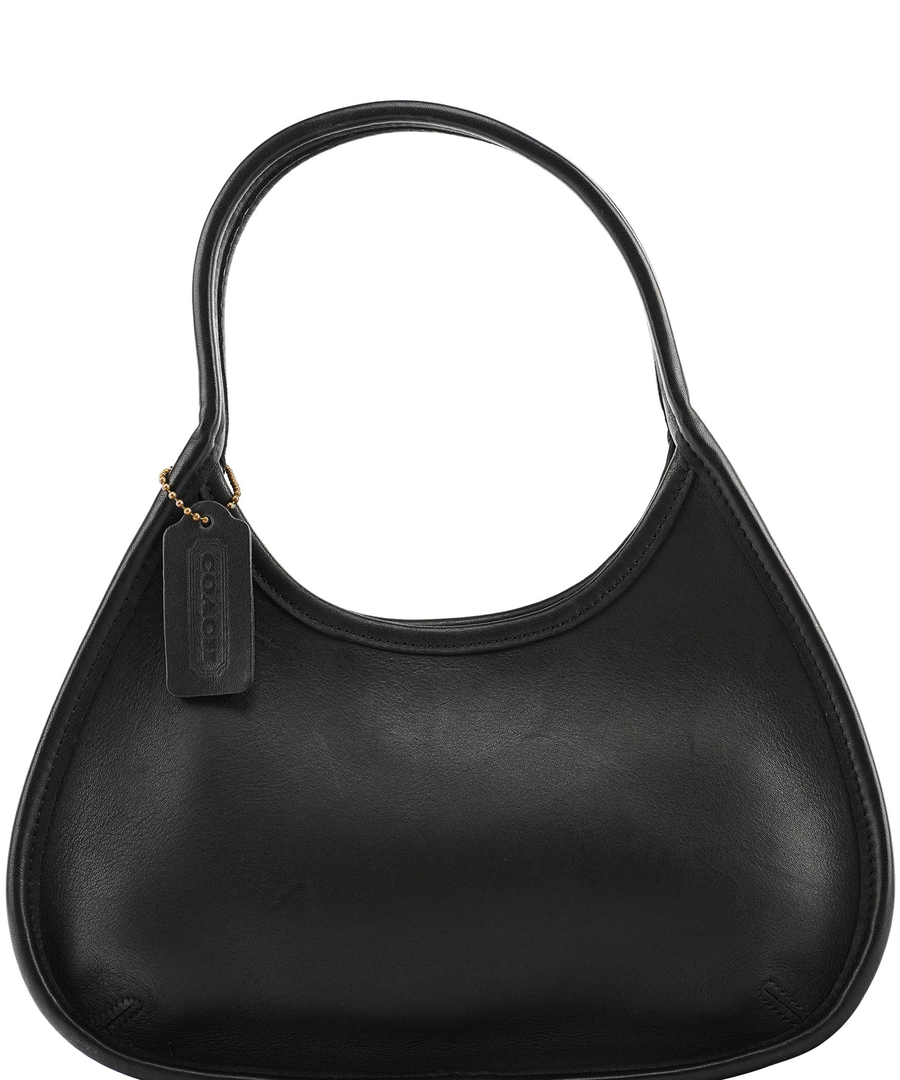 Coach 9027 Black Leather Ergo Mini Shoulder Bag