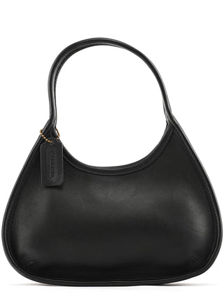 Coach 9027 Black Leather Ergo Mini Shoulder Bag