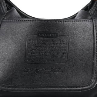 Coach 9027 Black Leather Ergo Mini Shoulder Bag