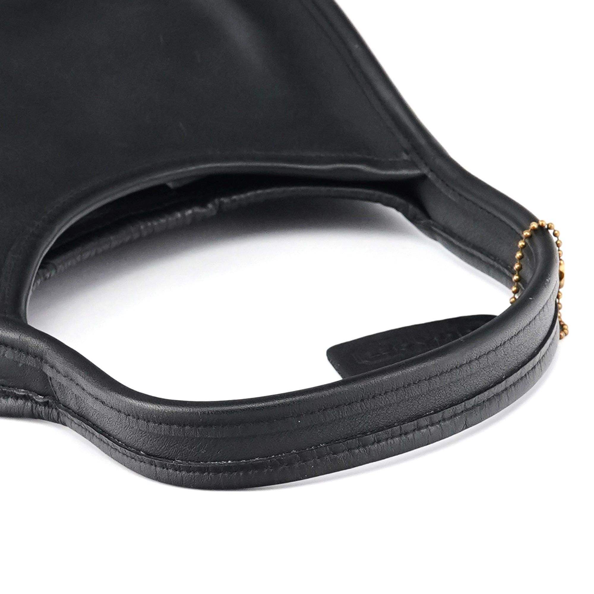 Coach 9027 Black Leather Ergo Mini Shoulder Bag