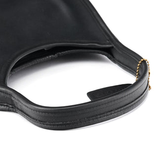 Coach 9027 Black Leather Ergo Mini Shoulder Bag