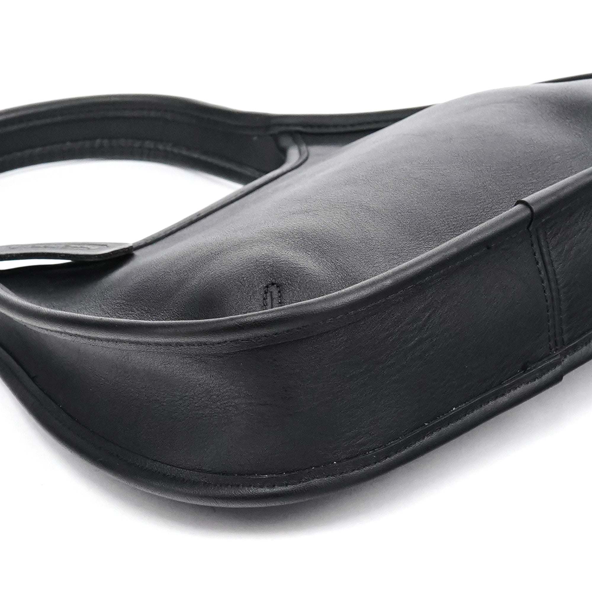 Coach 9027 Black Leather Ergo Mini Shoulder Bag