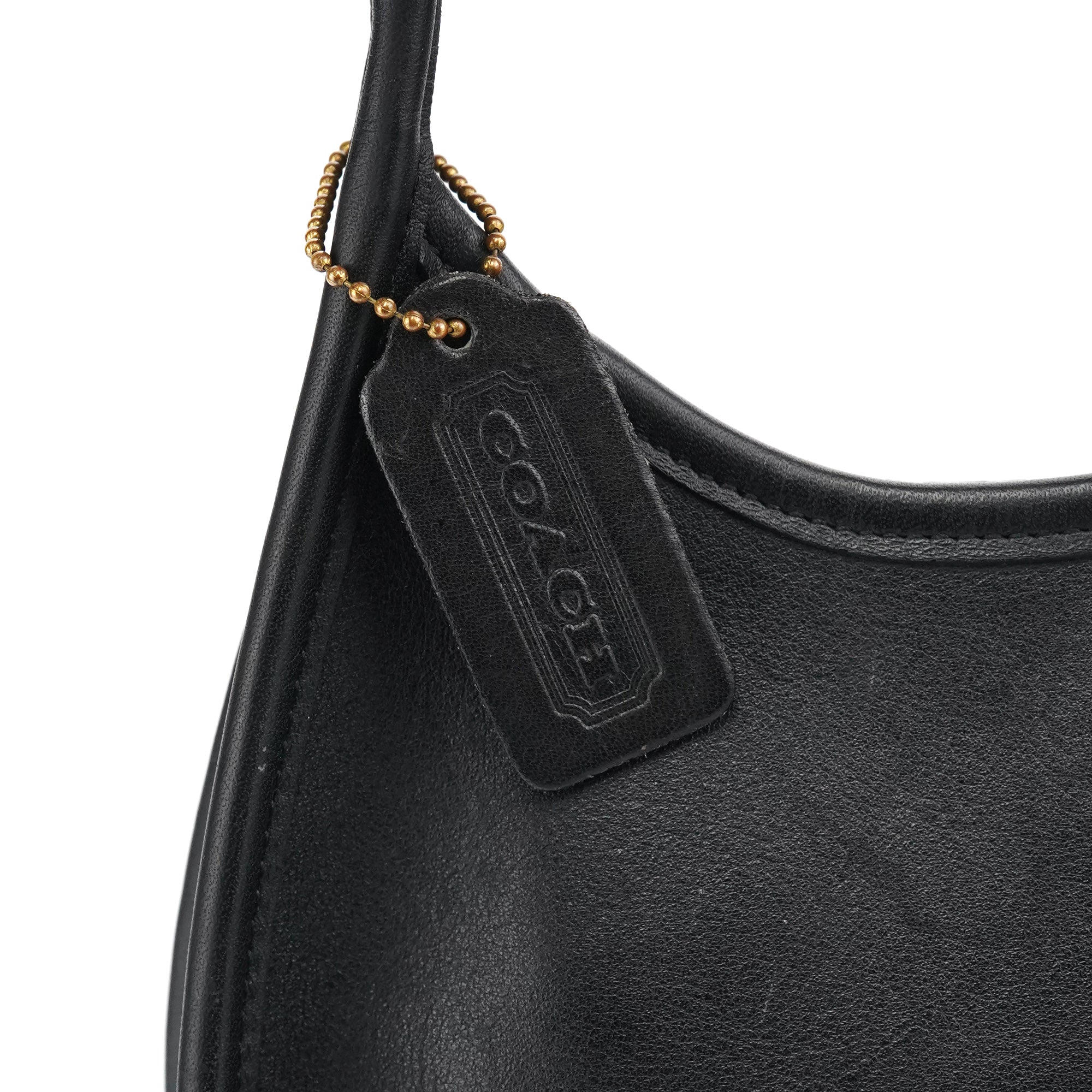 Coach 9027 Black Leather Ergo Mini Shoulder Bag