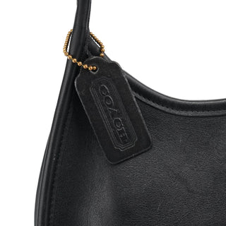 Coach 9027 Black Leather Ergo Mini Shoulder Bag