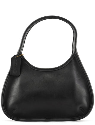 Coach 9027 Black Leather Ergo Mini Shoulder Bag