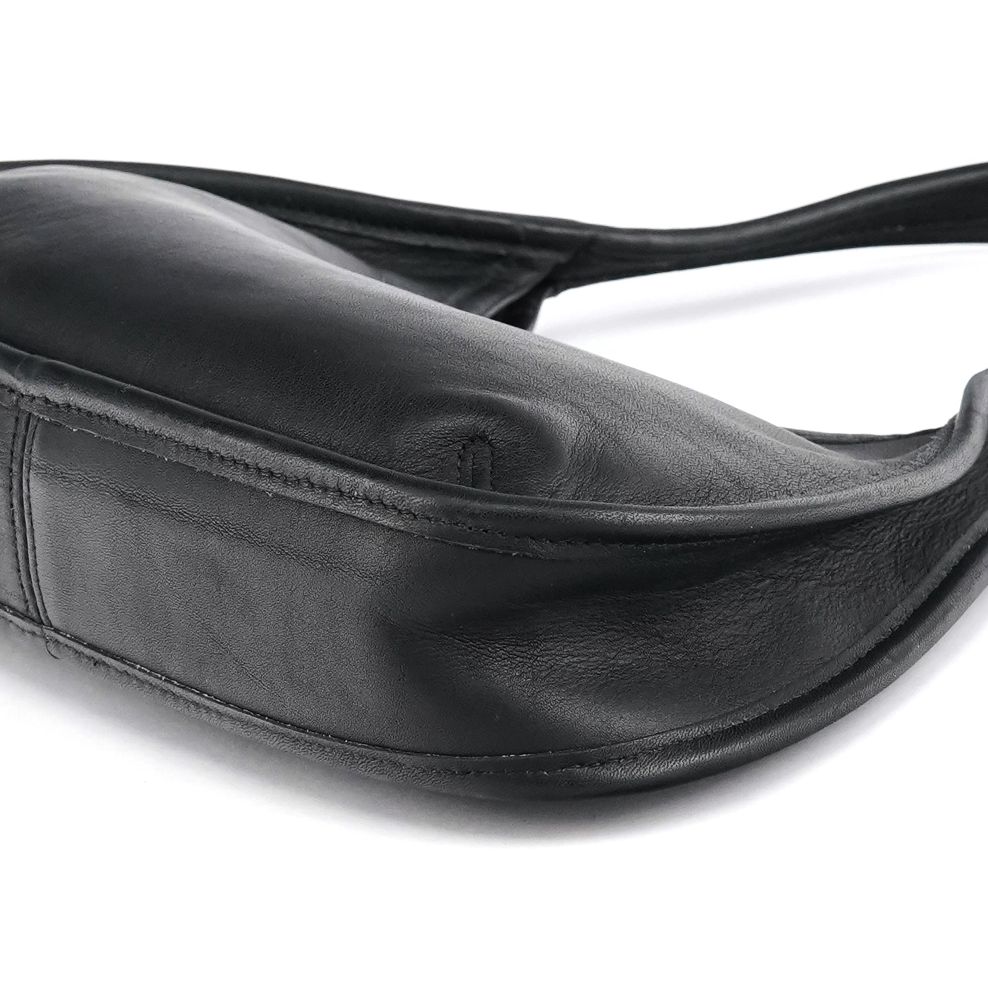 Coach 9027 Black Leather Ergo Mini Shoulder Bag