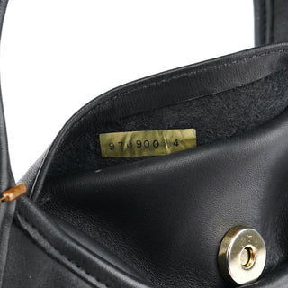 Coach 9027 Black Leather Ergo Shoulder Bag