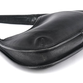 Coach 9027 Black Leather Mini Ergo Shoulder Bag