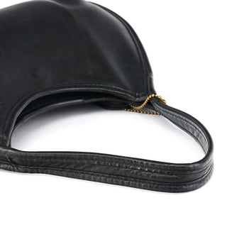 Coach 9027 Black Leather Mini Ergo Shoulder Bag