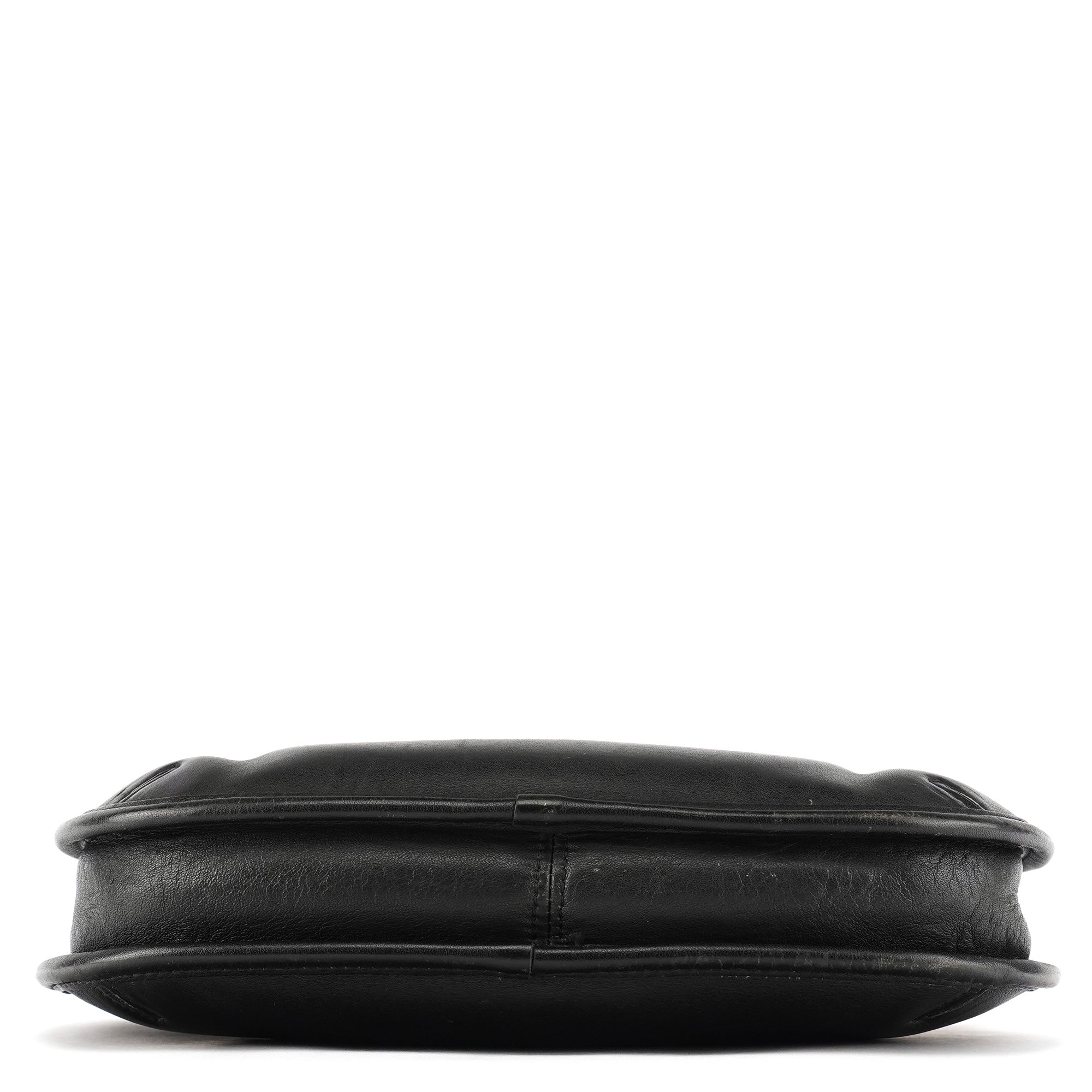 Coach 9027 Mini sac hobo Ergo en cuir noir