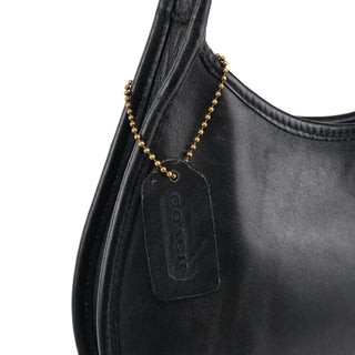 Coach 9027 Black Leather Mini Ergo Shoulder Bag