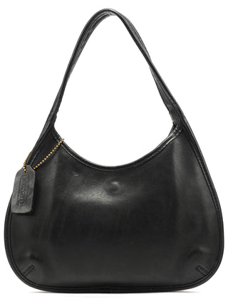 Coach 9027 Black Leather Mini Ergo Shoulder Bag
