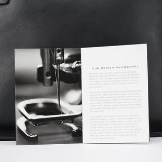 Coach 9073 Black Leather Shoulder Bag