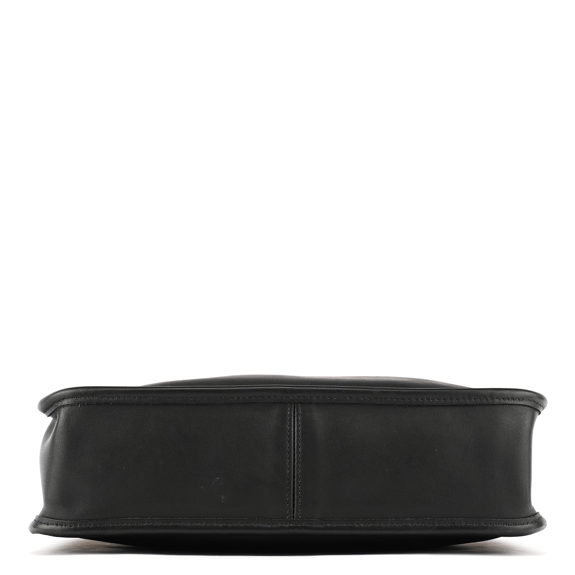 Coach 9073 Sac porté épaule en cuir noir