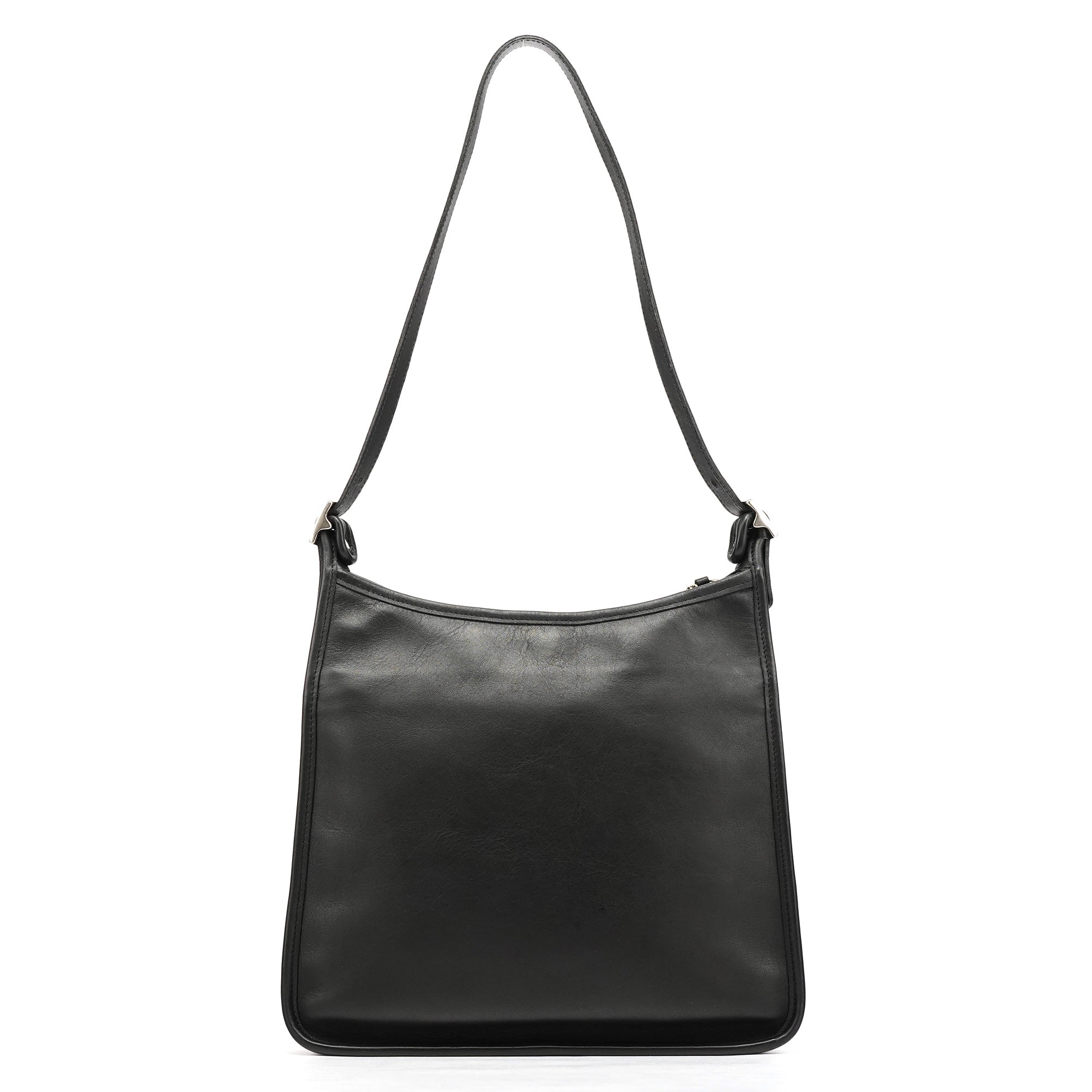 Coach 9073 Sac porté épaule en cuir noir