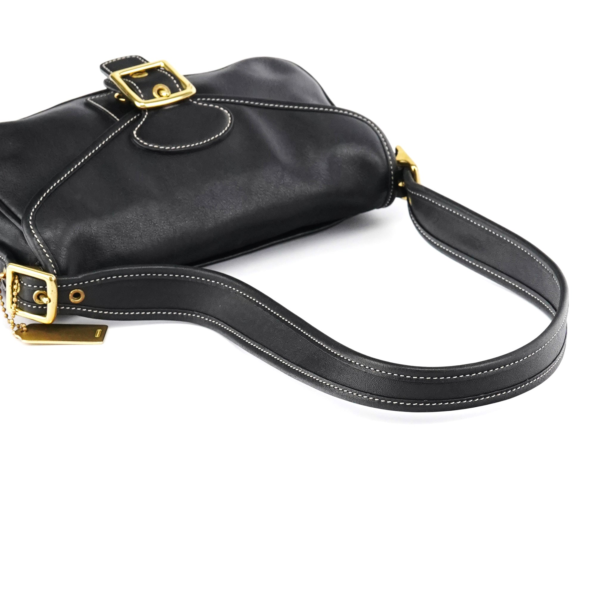 Coach 9127 Black Leather Classic Soho Shoulder Bag