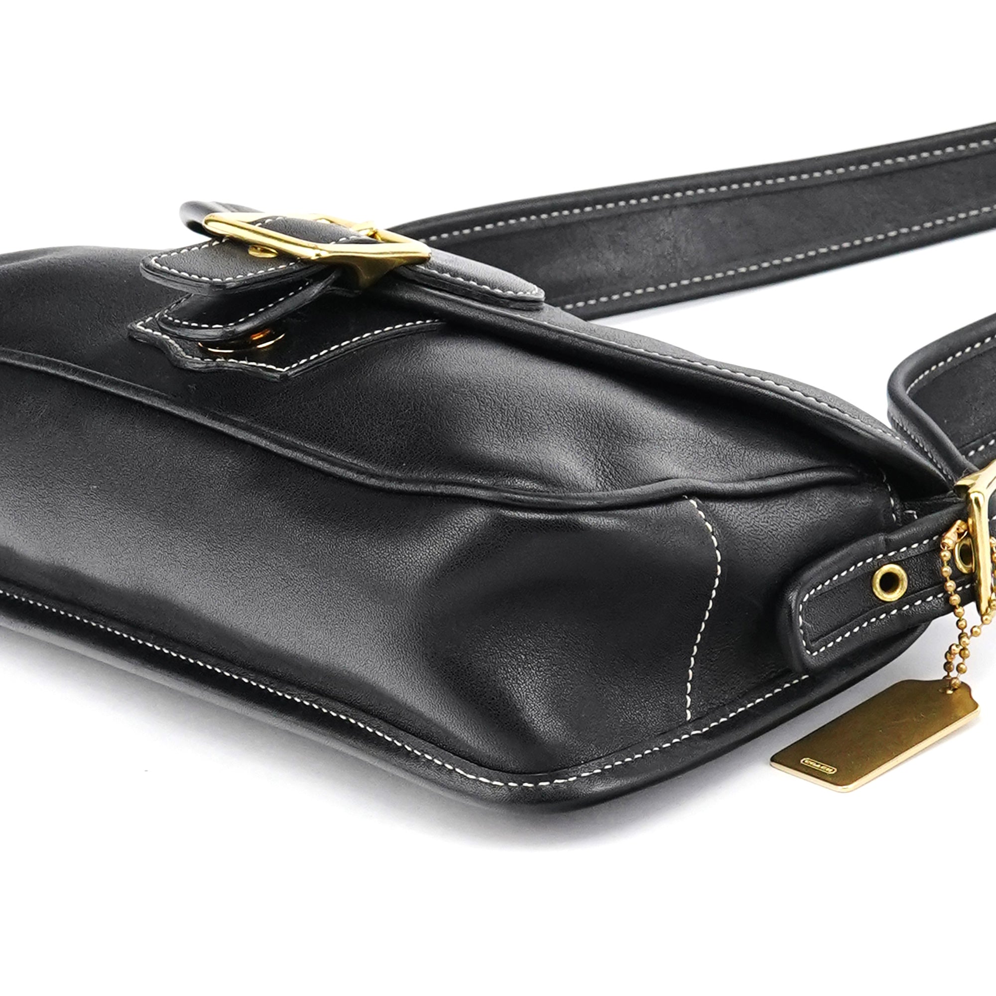 Coach 9127 Black Leather Classic Soho Shoulder Bag