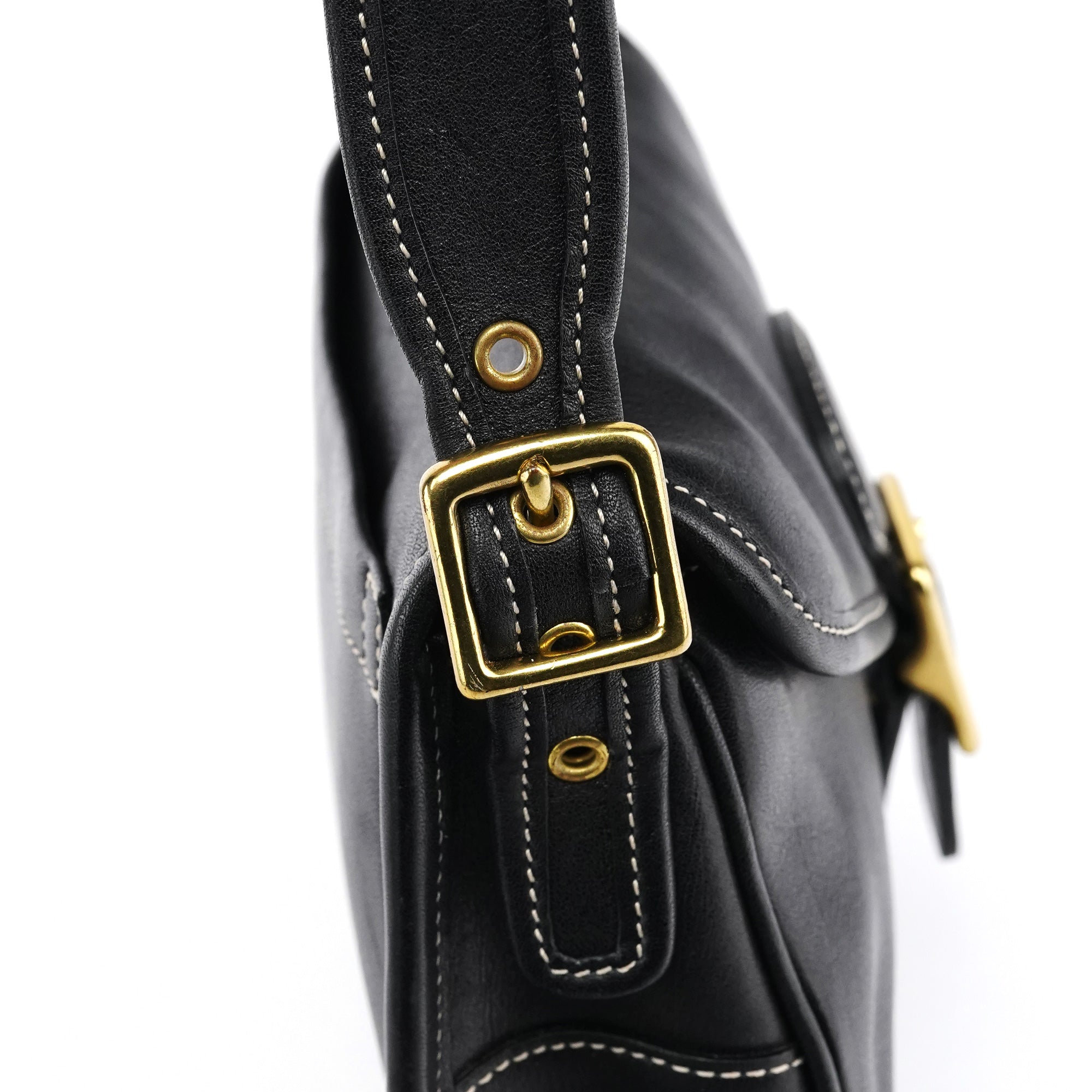 Coach 9127 Black Leather Classic Soho Shoulder Bag