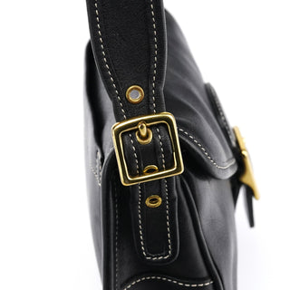 Coach 9127 Black Leather Classic Soho Shoulder Bag