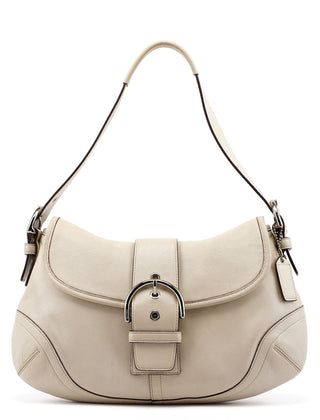 Coach 9249 White Leather Soho Shoulder Bag