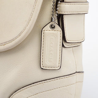 Coach 9249 White Leather Soho Shoulder Bag